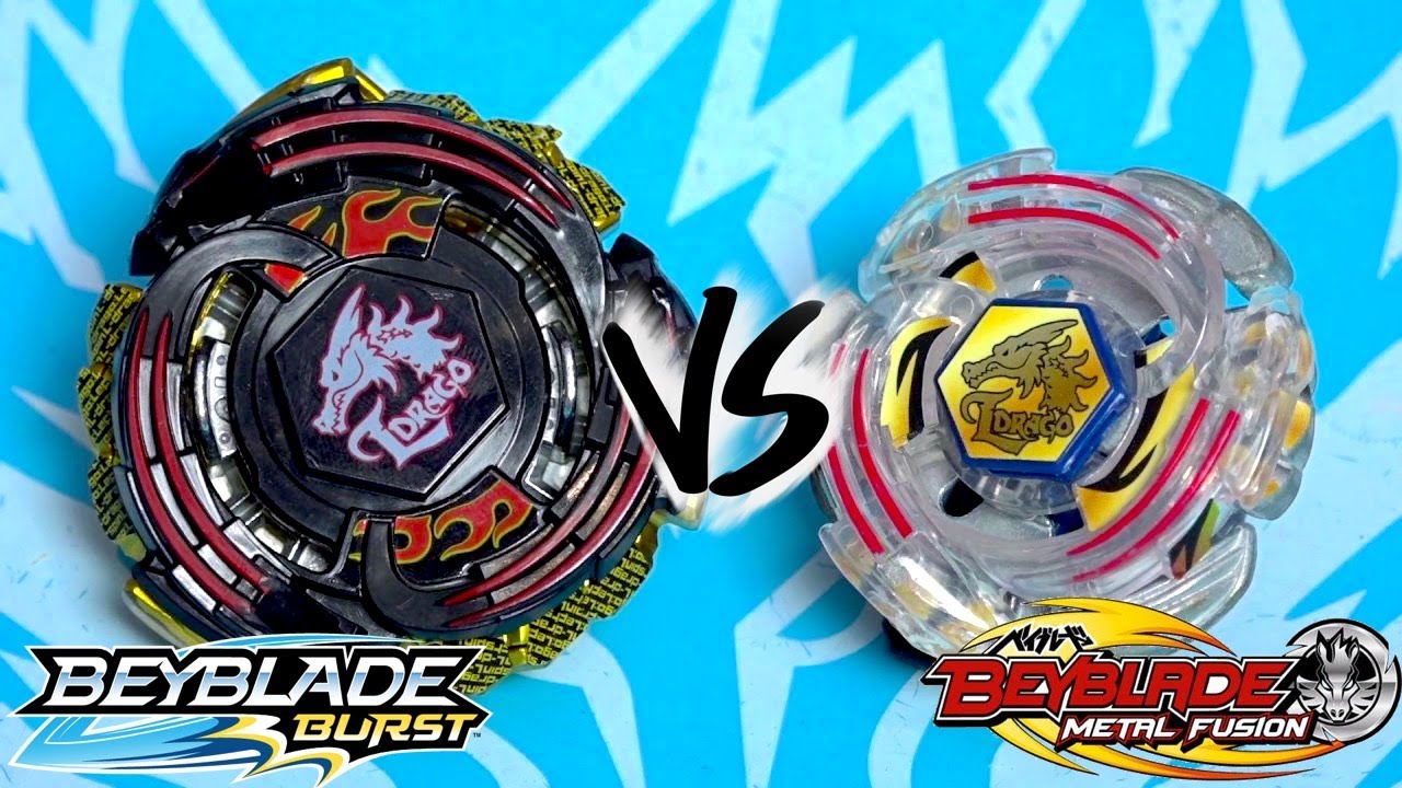 BURST VS METAL FIGHT | Lightning L-Drago .' VS Lightning L-Drago 100HF  | Beyblade Burst - YouTube