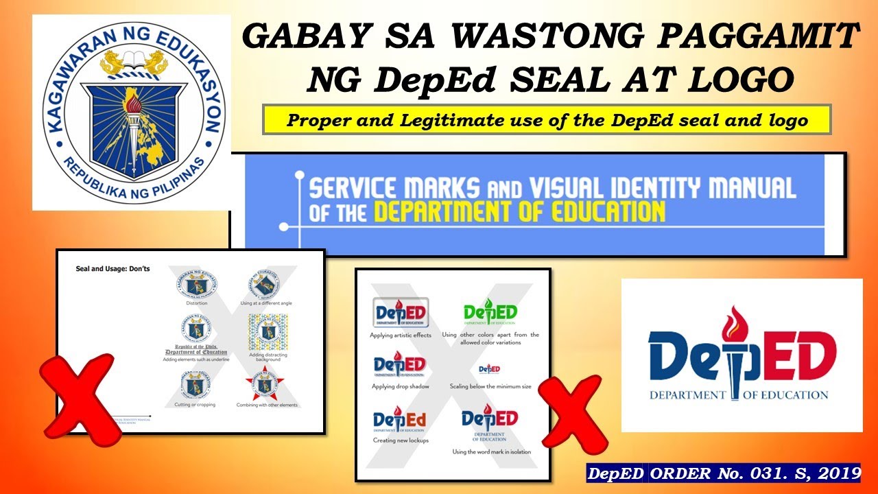 How To Use Deped Logo And Deped Seal Eduthinking Vrogue | Images and ...