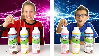 Twin Telepathy Milkshake Challenge!!