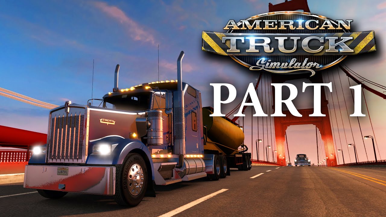 Обои на рабочий стол american truck simulator