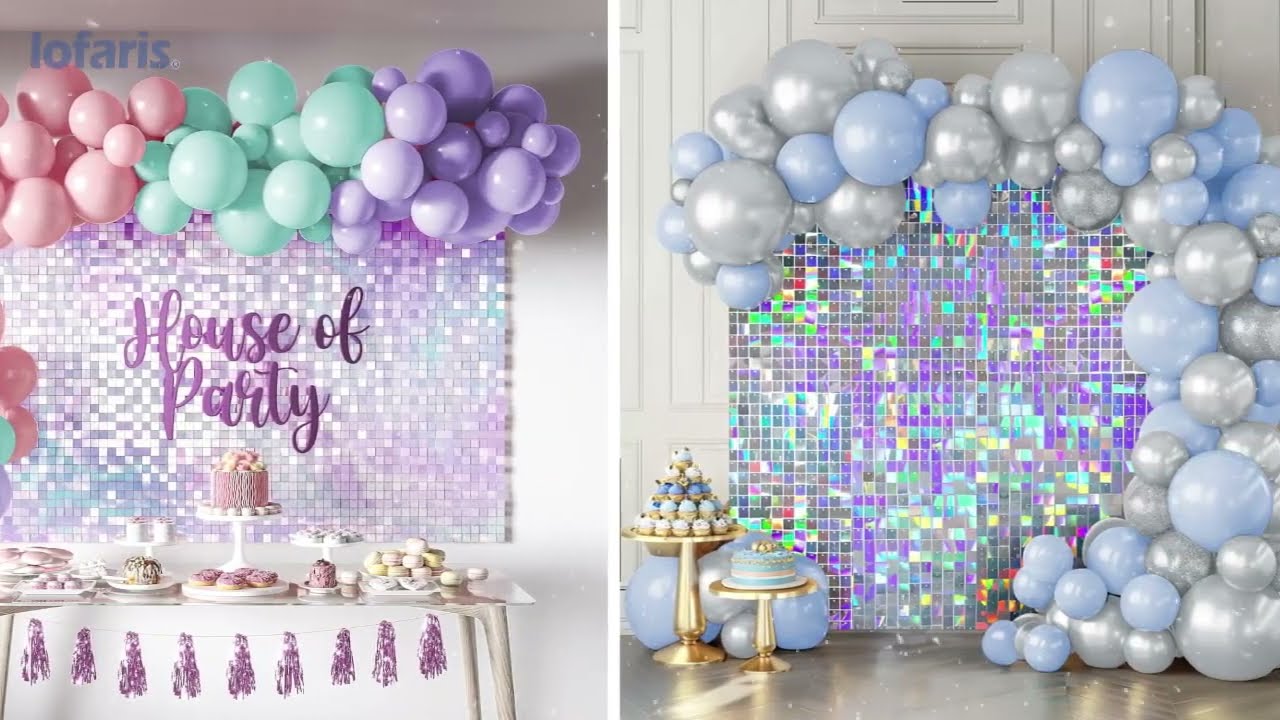 Sequin Wall Panels Backdrop for Party Wall Art Decor