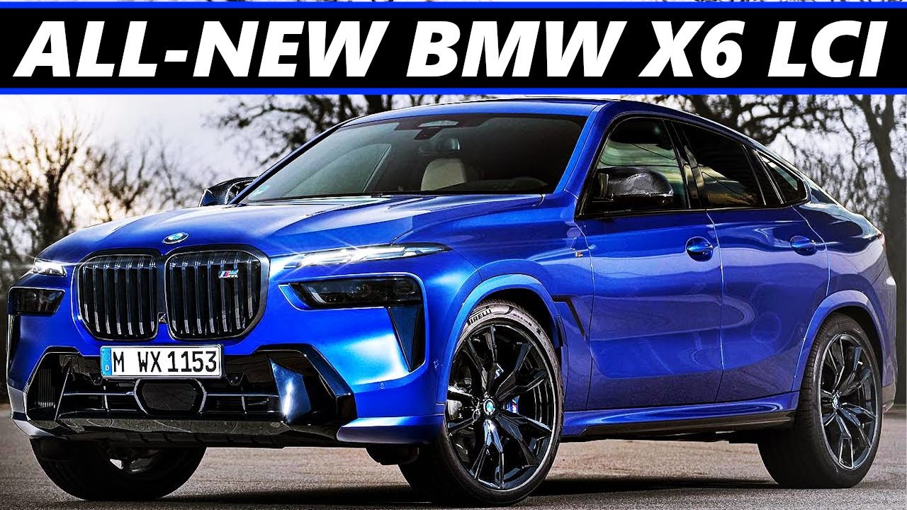 AllNew 20242025 BMW X6 LCI RESTYLING Official Informations ! X6M