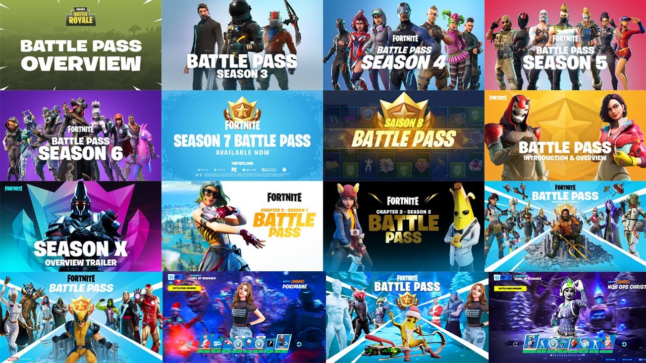 32+ Chapter 2 Season 1 Battle Pass - SidneyAnosha