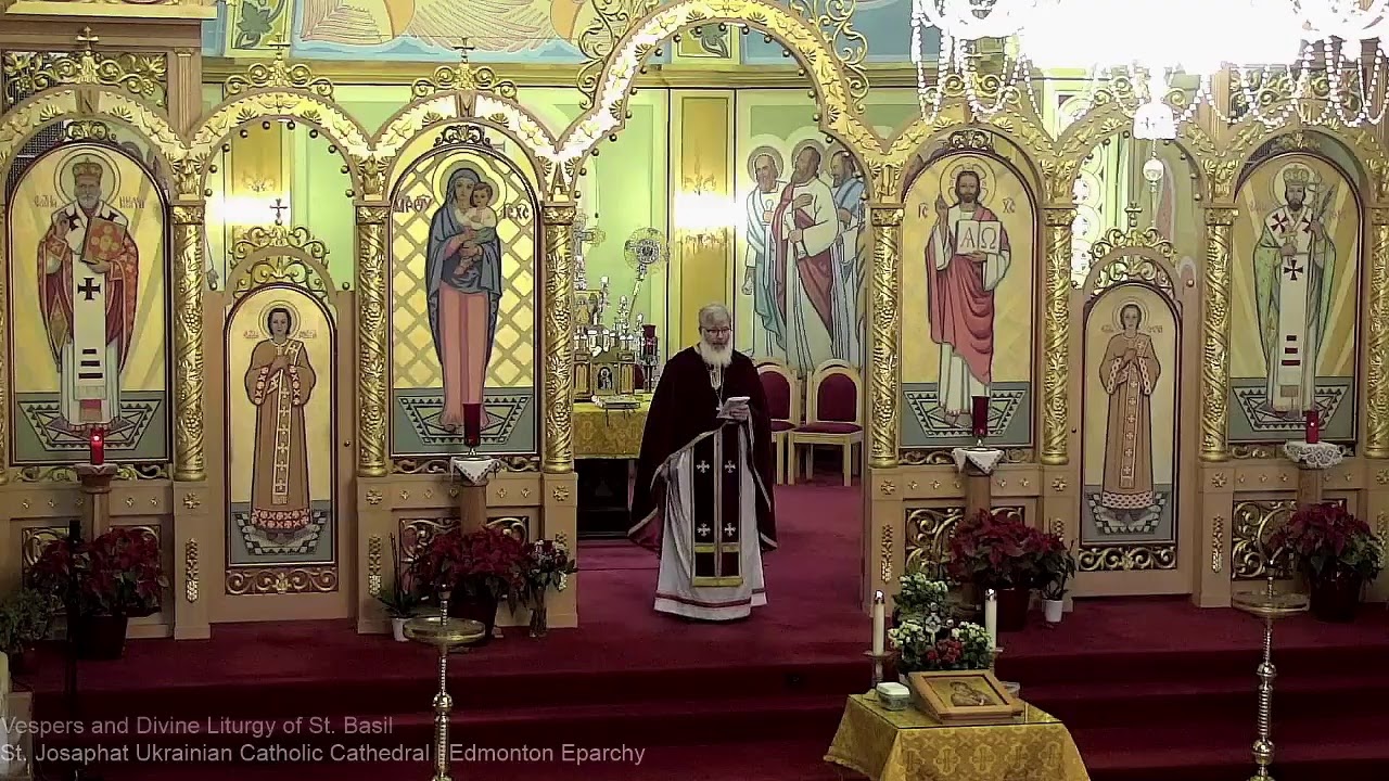 Thursday, December 24 | Vespers and Divine Liturgy of St. Basil - YouTube