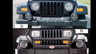 Jeep YJ To TJ Grille Conversion Research Update ? - YouTube