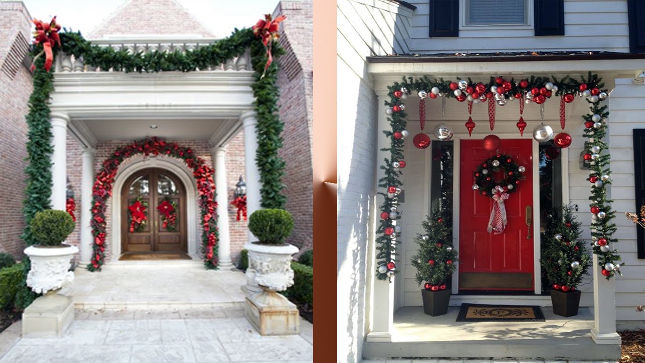 Beautiful Entrance Decoration Ideas For Christmas ᴴᴰ ...