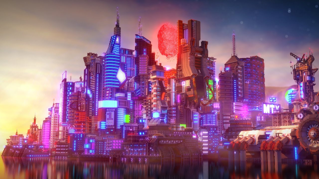 Cyberpunk City Minecraft