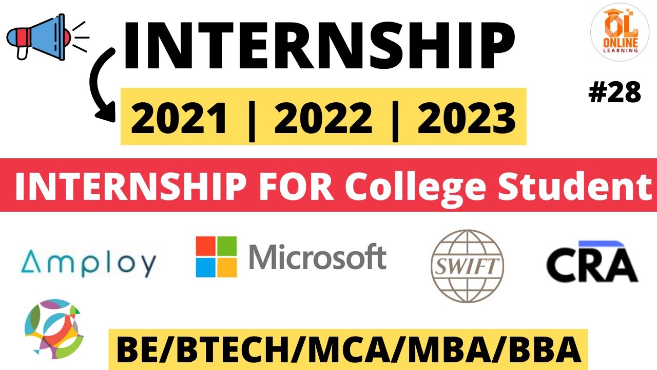 Internships For College Students 2021 2022 2023 Internships PART