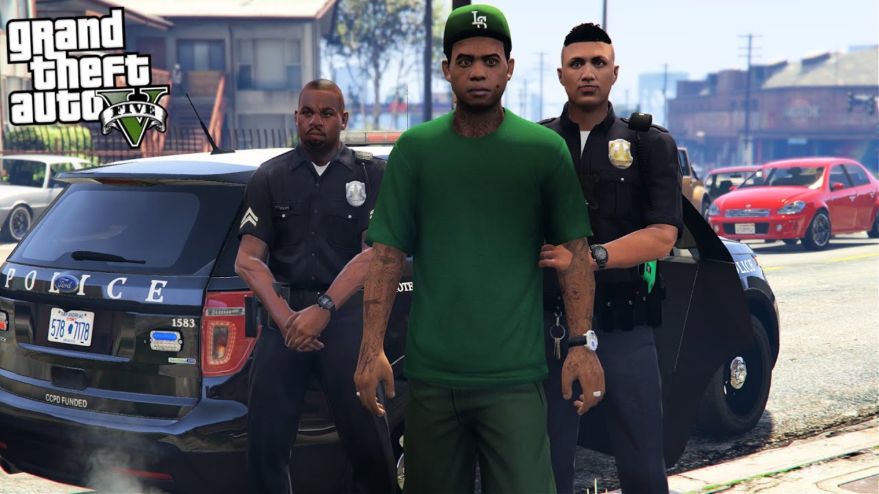 What Happens If You Arrest LAMAR in GTA 5? - YouTube