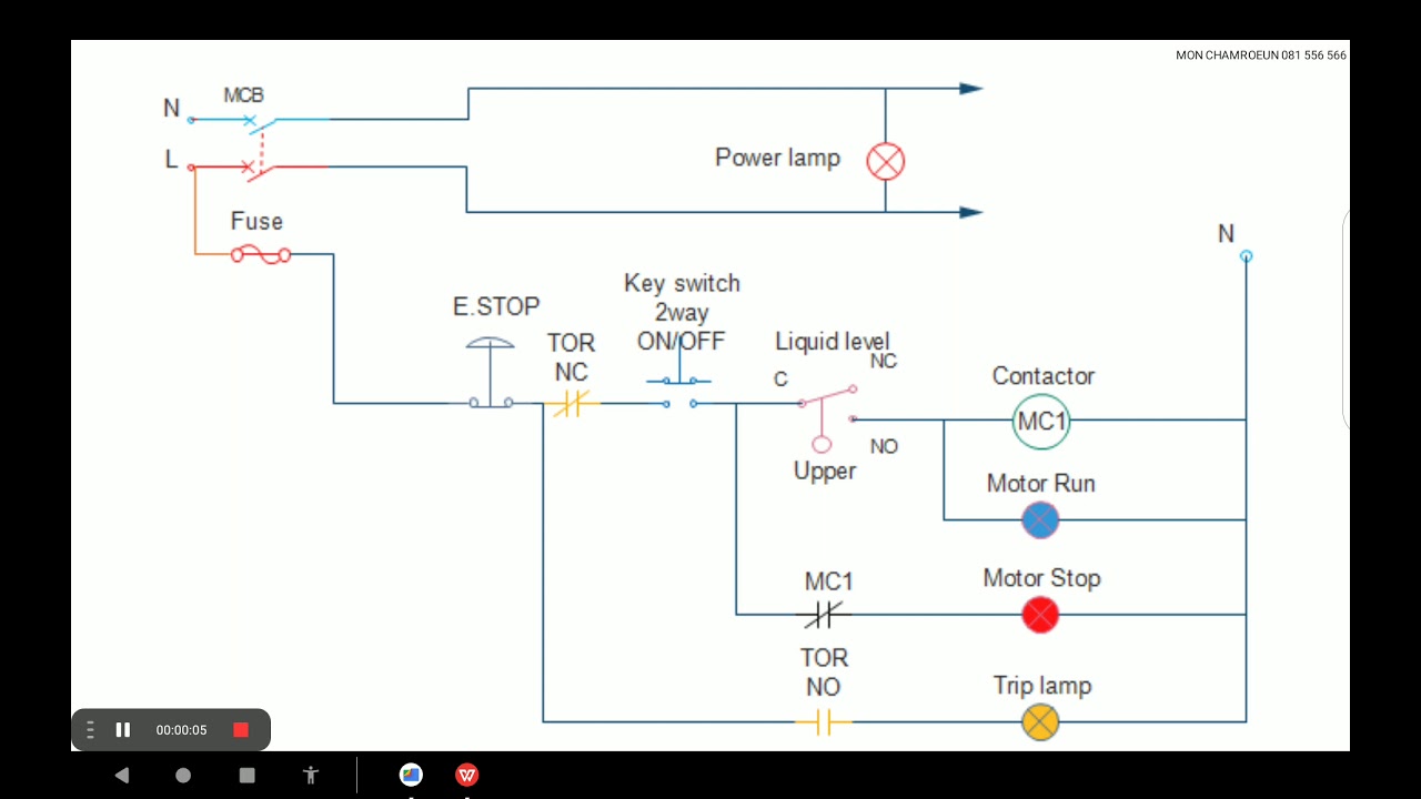 Float Switch Motor Control Circuit