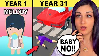 I Tried to Predict My Baby's Life in 100 Years Life Simulator ...but it Went Horribly WRONG