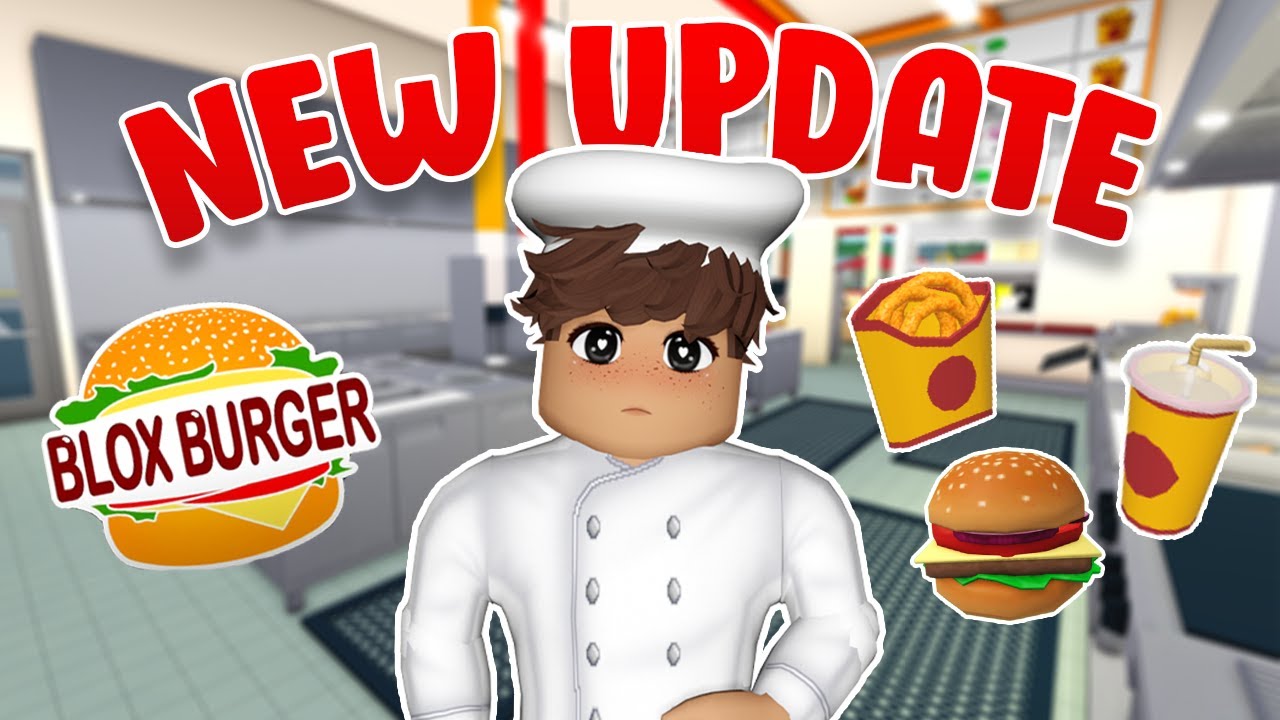 BLOX BURGERS *NEW* UPDATE IN BLOXBURG 🍔 | 0.11.9 | Roblox Bloxburg ...