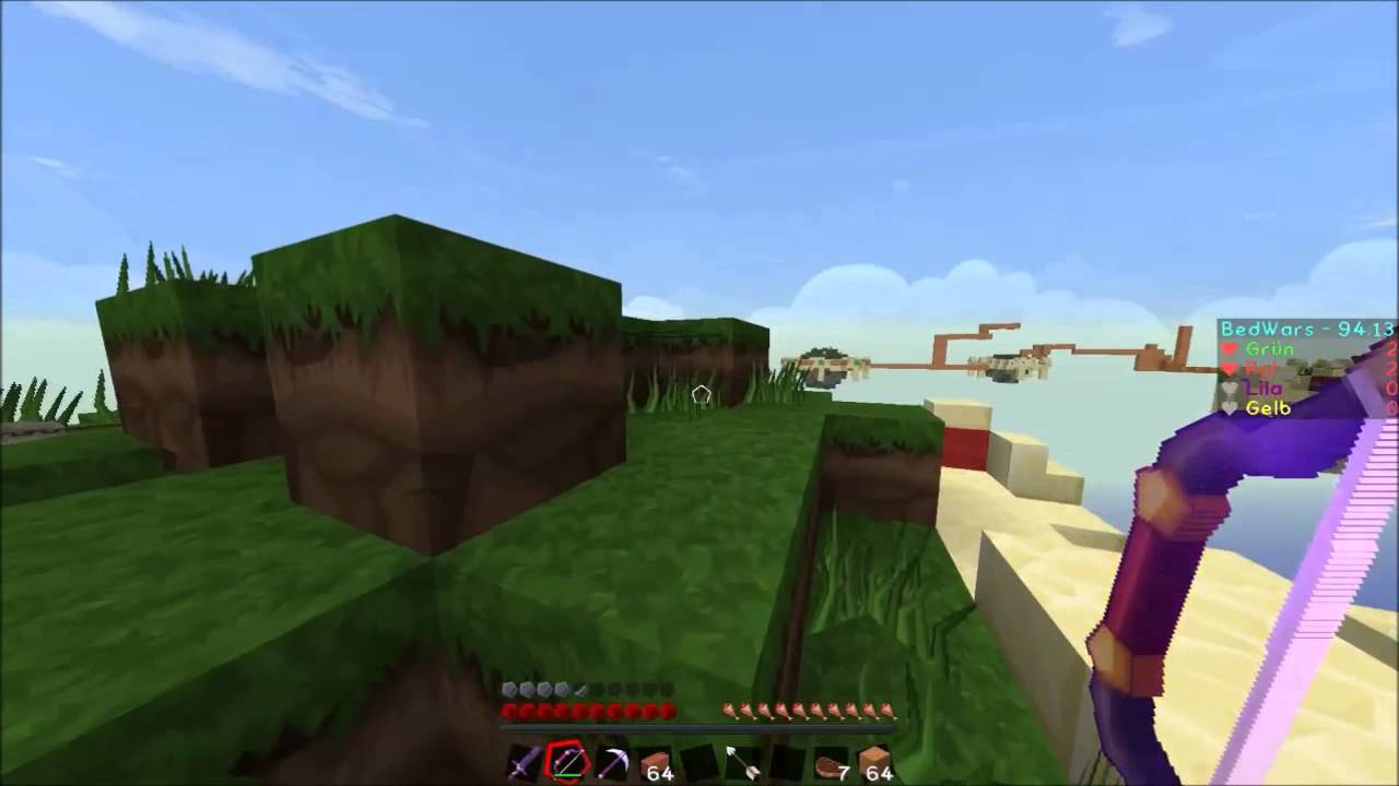 Minecraft Bedwars Gameplay - YouTube