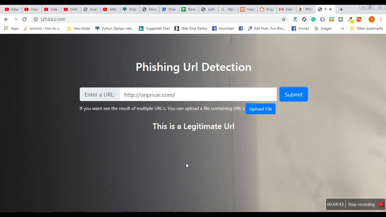 Phishing URL Detection Using Machine Learning - YouTube