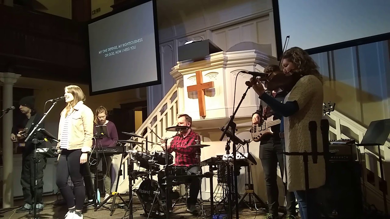 Tiny bit of Worship at Re-Hope church Glasgow - YouTube