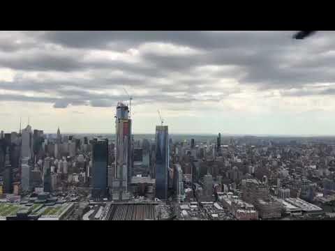 New York - Manhattan bird’s eye view, helicopter flight - YouTube