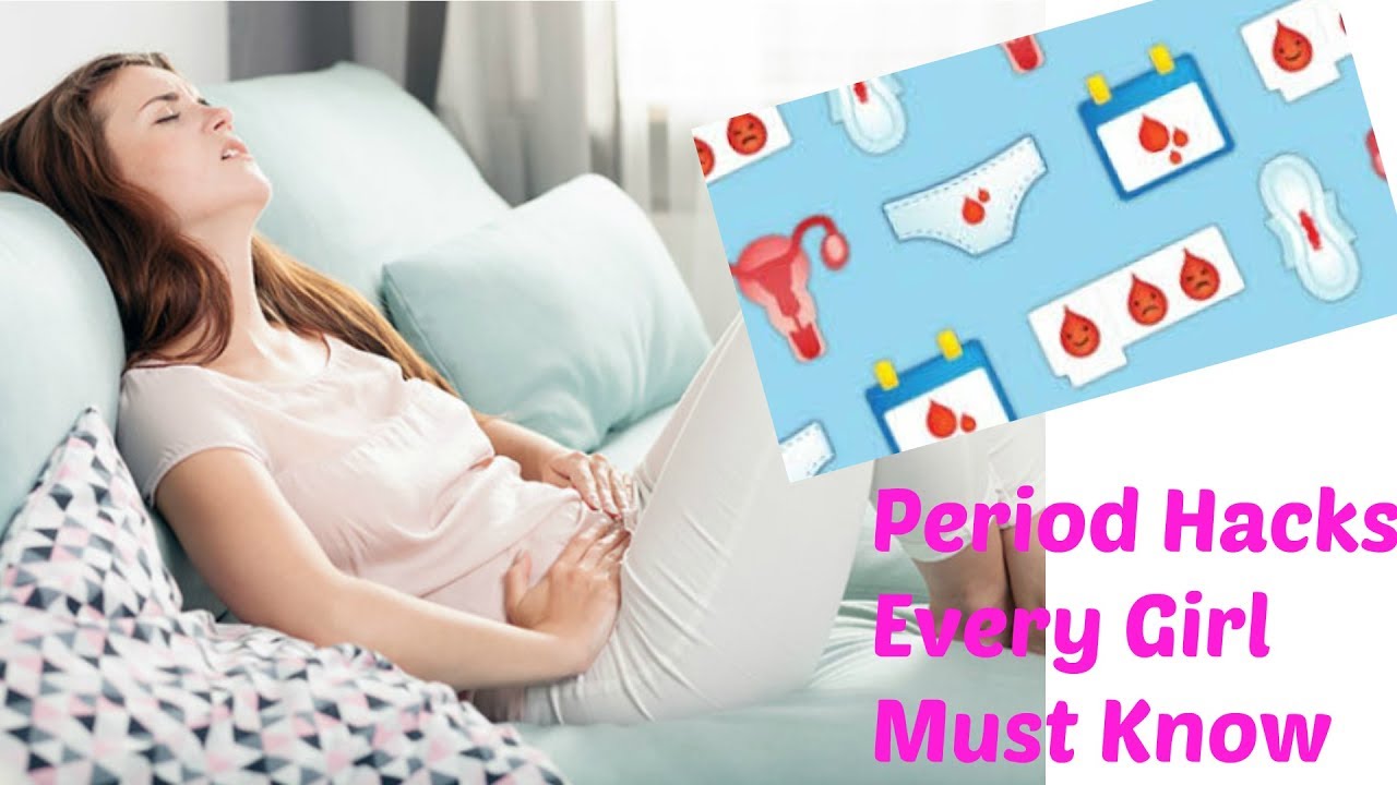 10 Period Hacks Every Girl Must Know | 10 Period Life HACKS That Will ...