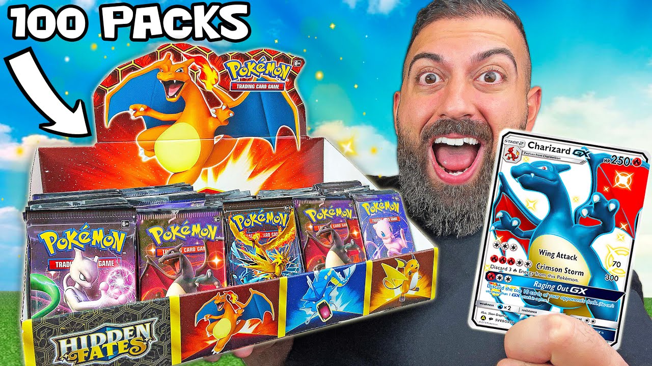 Opening 100 Hidden Fates Packs to Find THIS! ($1,600) - YouTube