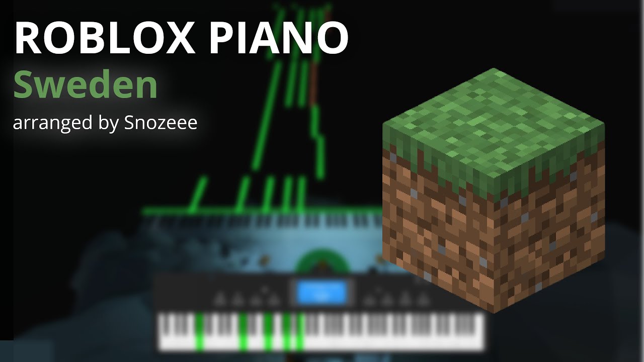 Sweden | Minecraft [ROBLOX Piano] - YouTube