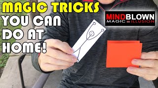 Magic Tricks you can do AT HOME!