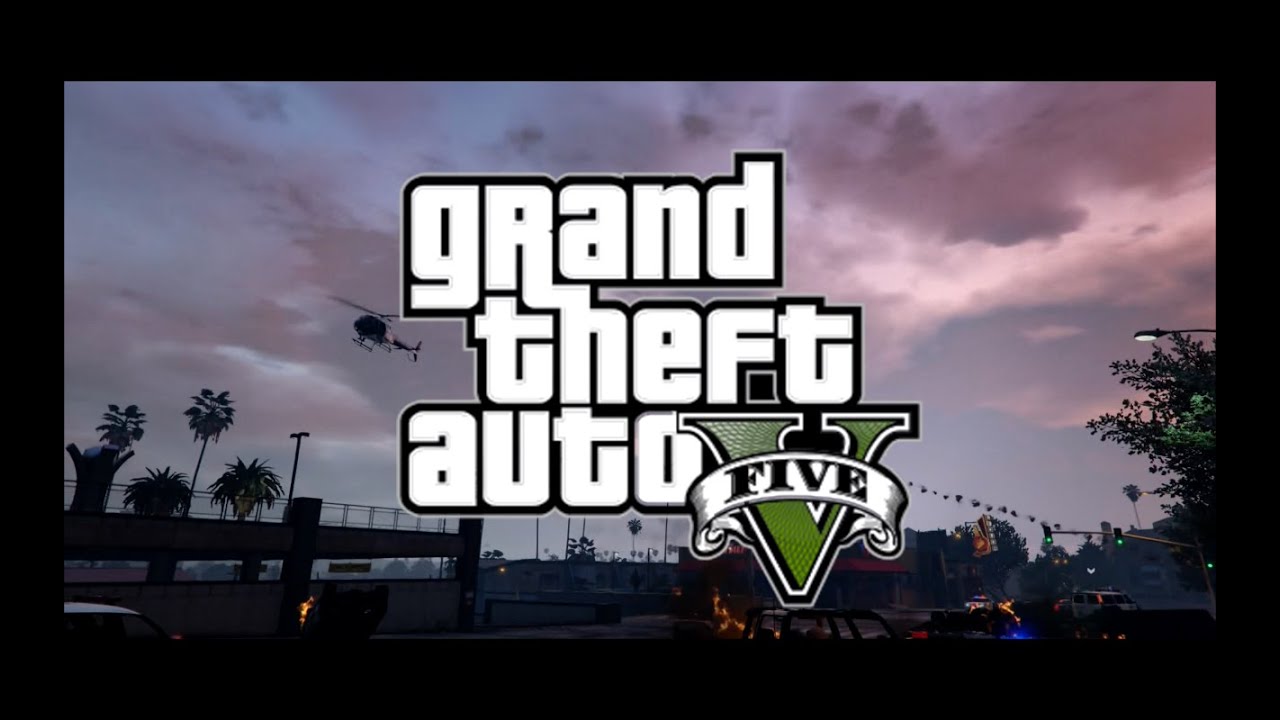 Grand Thef Auto Five Trailer by GANGSTERAMA - YouTube image.