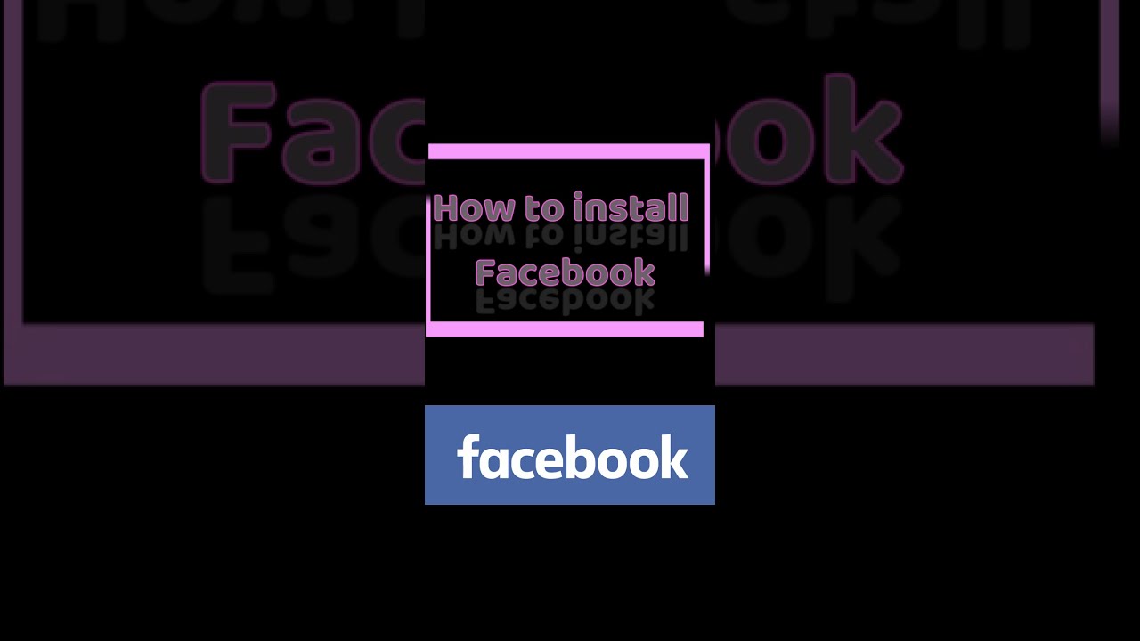 How to install Facebook on Huawei phone P40pro, P40 lite, Nova 7i - YouTube