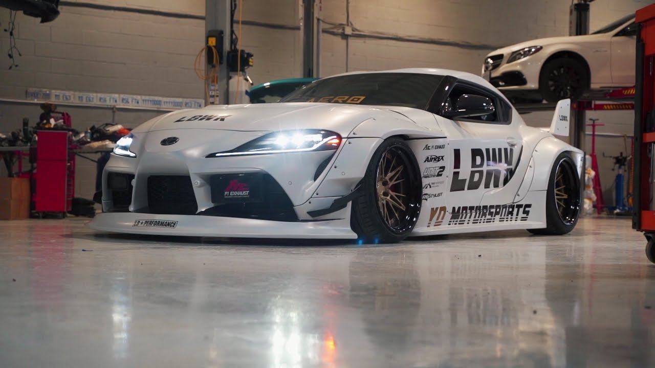 Liberty Walk Works Toyota Supra A90 Widebody Wvalvetr - vrogue.co