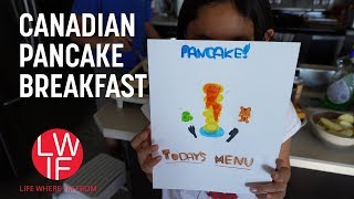 What Our Canadian Pancake Breakfast is Like