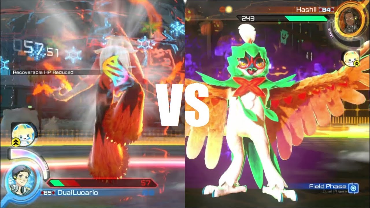 BLAZIKEN VS DECIDUEYE Pokken Tournament DX Decidueye gameplay #5 - YouTube