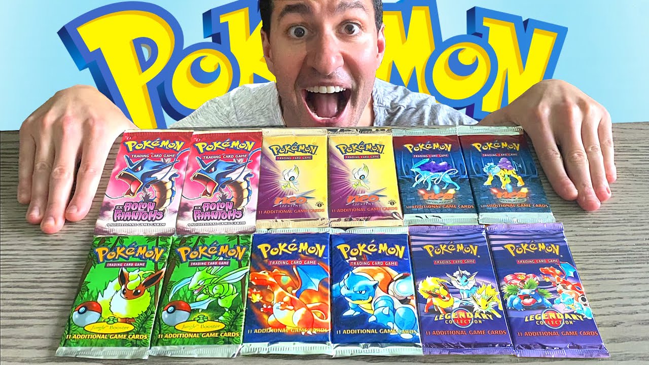 OPENING THE RAREST POKEMON PACKS IN HISTORY! - YouTube