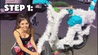 I decorated my BIKE ( DIY MAKEOVER GIFT IDEAS)