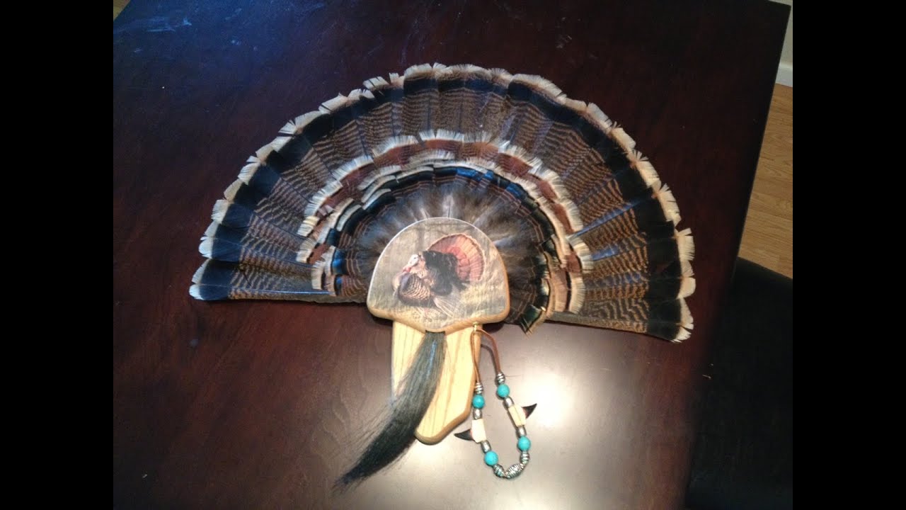 Diy Turkey Fan Mount Template