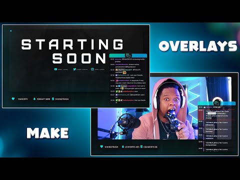 Making Twitch Overlays with Free Resources - Photopea Tutorial - YouTube