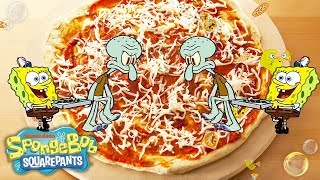 SpongeBob SquarePants | 'Krusty Krab Pizza' Official Remix Music Video | Nick