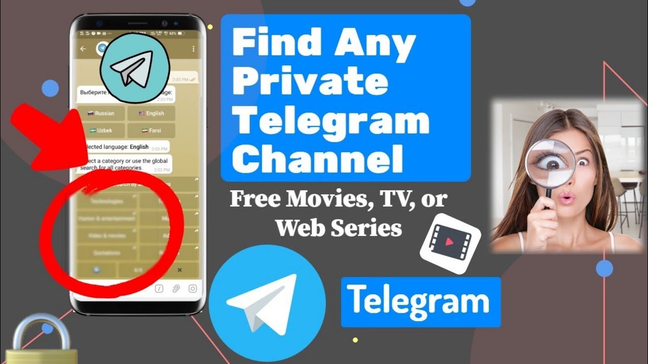 How do I find groups on telegram? How can I join a channel in