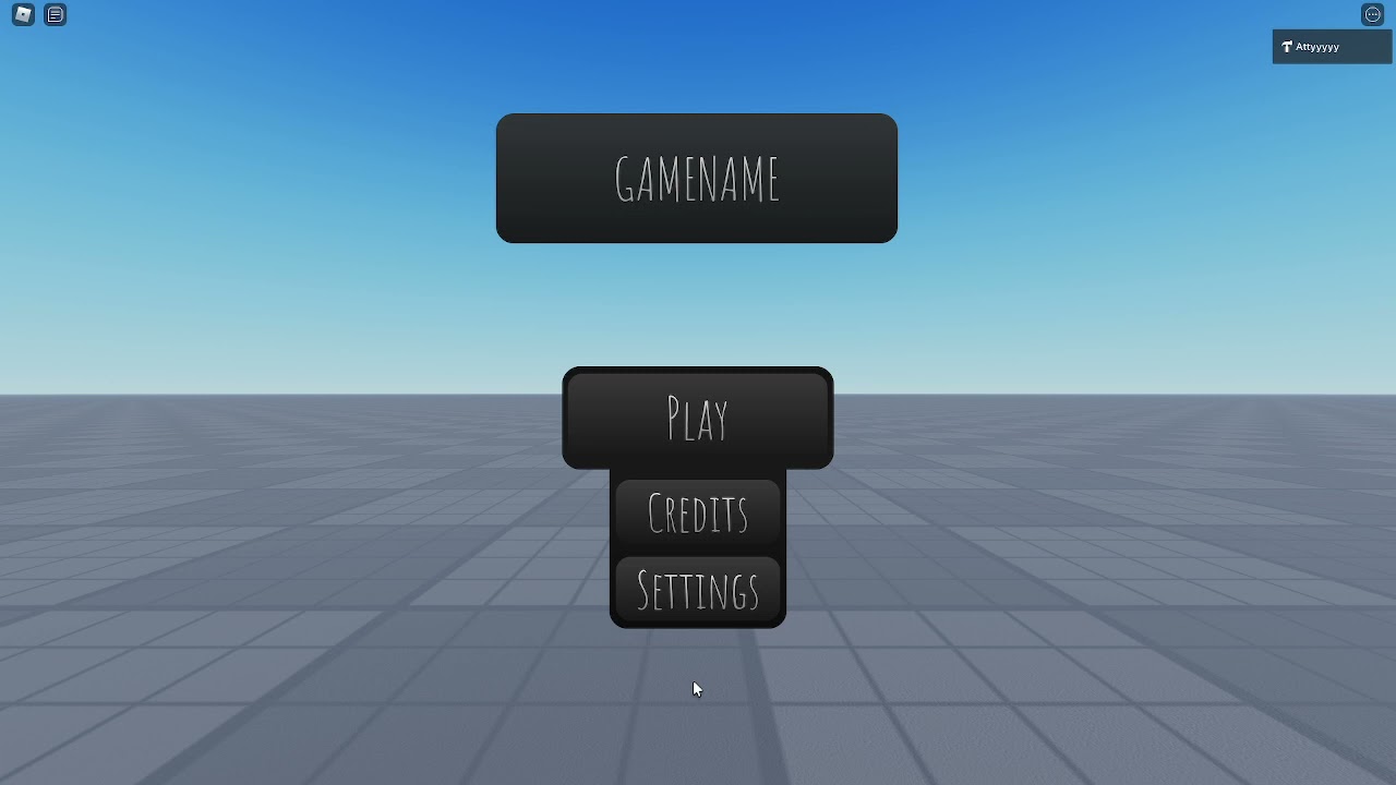 Roblox Game UI