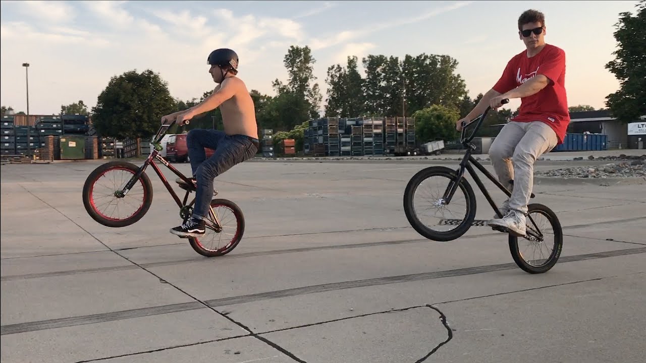 how to wheelie on a bmx bike