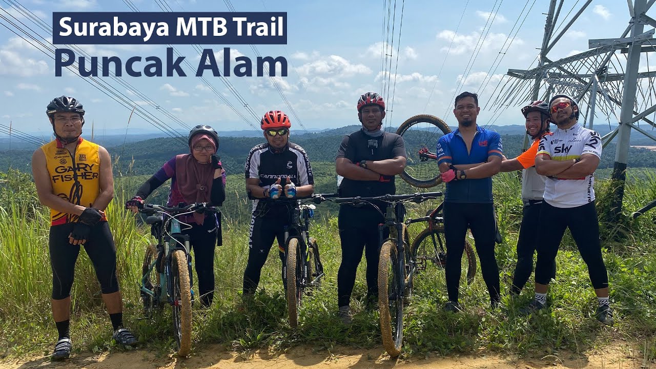 Surabaya MTB Trail, Puncak Alam - YouTube