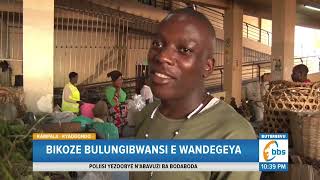 Okulwanyisa Obuli Bwenguzi Ebitongole Byonna Bisitukiddemu Bikoze Bulungibwansi E Wandegeya