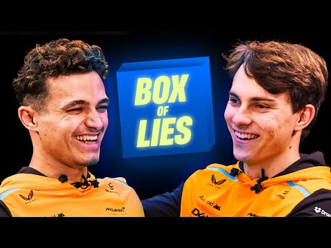 Lando Norris And Oscar Piastri Play Box Of Lies | Capital