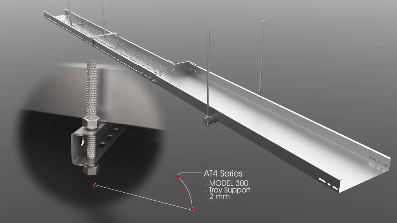 temperamento Tanzania paridad suspended cable tray Fuerza motriz ...