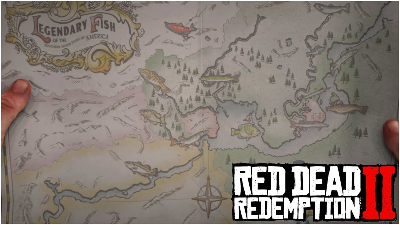 Red Dead Redemption 2 Legendary Fish Location