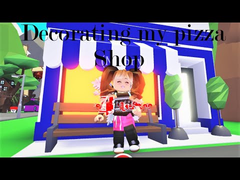 ADOPT ME (Decorating The Pizza Shop) - YouTube