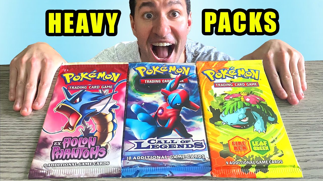 OPENING ALL HEAVY PACKS OF RAREST EX SETS POKEMON CARDS! - YouTube