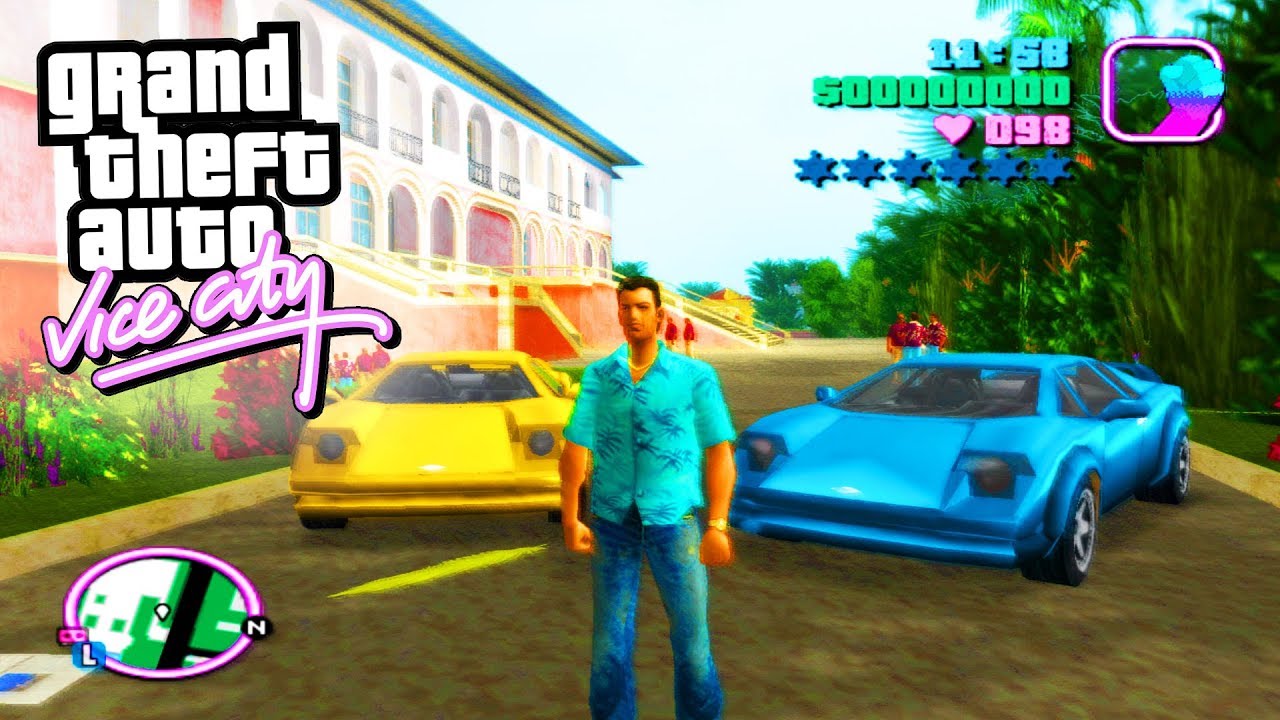 GTA VICE CITY PS4 1080p 60fps - YouTube