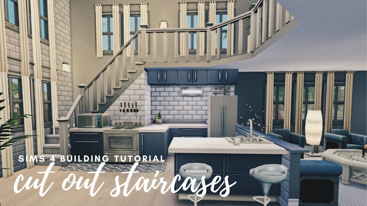 Sims 4 Grand Staircase CC