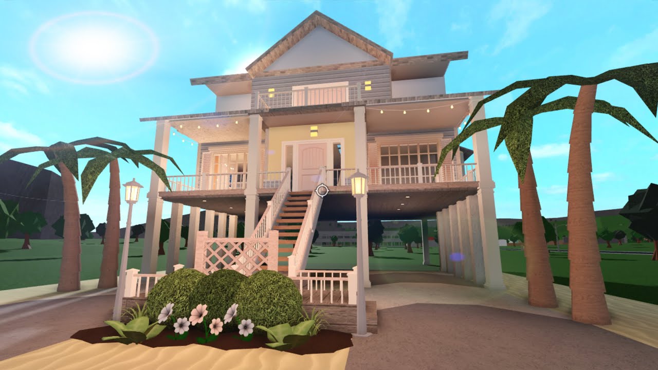 Bloxburg Beach House Mansion