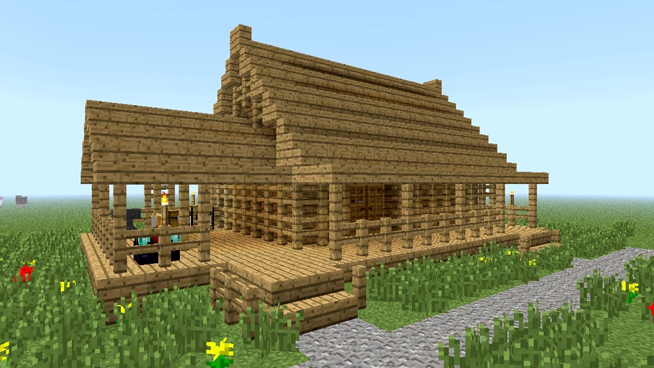 Minecraft Wood House