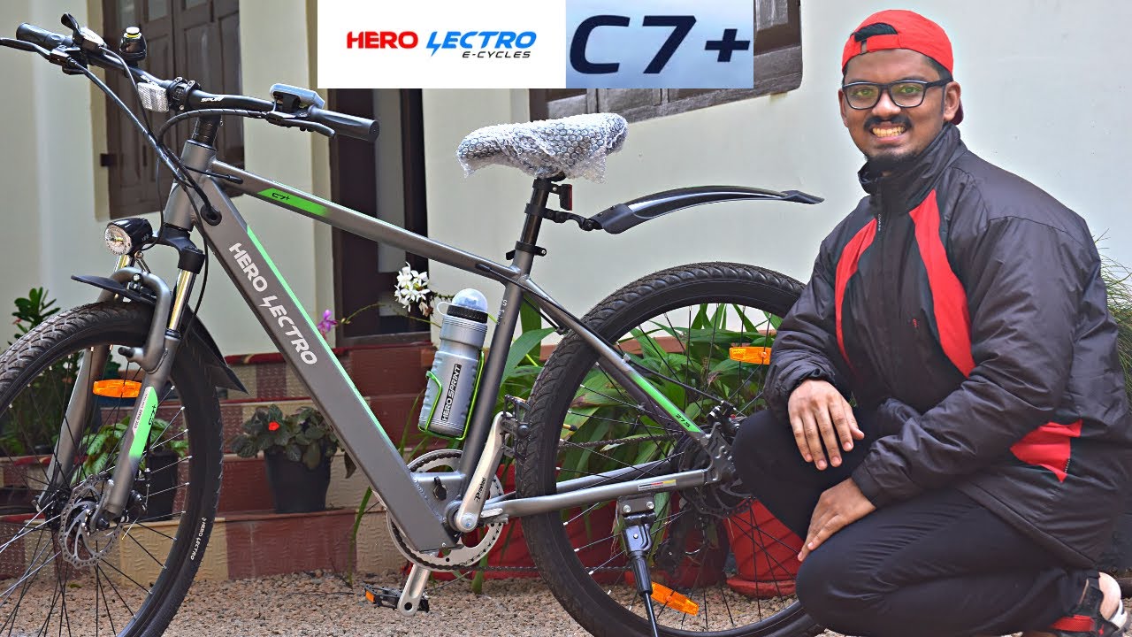 Hero Lectro C7+ E-Cycle Riding Experience through Highway with Pedal ...