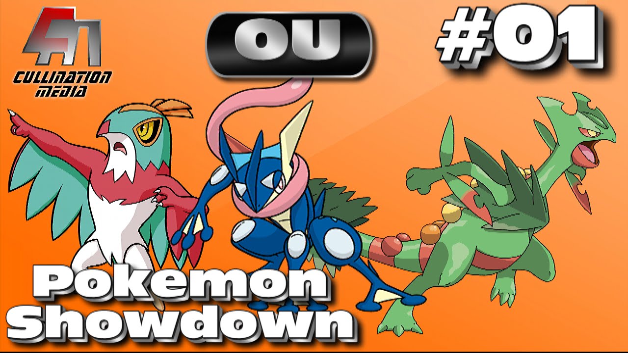 Pokemon Showdown Live: Mega Sceptile, Hawlucha, and Greninja: Ninja ...